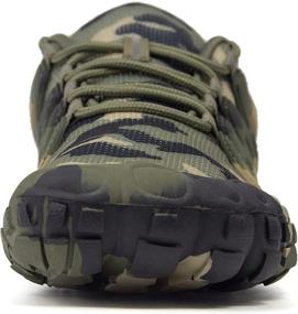 img 1 attached to Lightweight Minimalist Barefoot Sneakers Camouflage Women's Shoes in Athletic