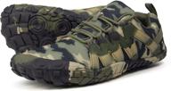 lightweight minimalist barefoot sneakers camouflage women's shoes in athletic logo