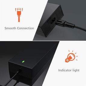 img 3 attached to Universal 90W Portable Laptop Charger: Compatible with HP Dell Asus Lenovo Acer JBL IBM Samsung Toshiba Sony Fujitsu Gateway Notebooks and Ultrabooks - Automatic Voltage, 15 Tips Included