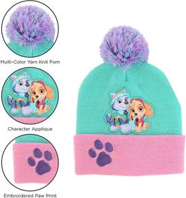 img 2 attached to Adorable Nickelodeon Toddler Patrol Mittens: Perfect Girls' Accessories for All Weather