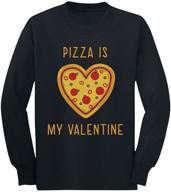 pizza my valentine lovers t shirt boys' clothing logo