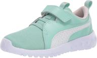 men's puma carson velcro sneaker in 👟 rosewater peony - stylish shoes and fashion sneakers logo