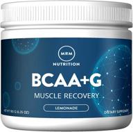 🍋 mrm bcaa + g формула восстановления мышц - лимонад, 180г - повышение эффективности и восстановление с mrm bcaa + g формулой восстановления мышц (лимонад, 180г) логотип