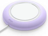 elago ms charging pad compatible with magsafe charger - premium silicone pad compatible with iphone 12&amp logo