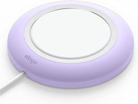 img 4 attached to Elago MS Charging Pad Compatible With MagSafe Charger - Premium Silicone Pad Compatible With IPhone 12&Amp