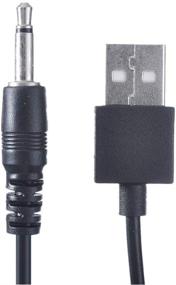 img 4 attached to PROTEAR AUX to USB 2.0 Adapter Cord for Wireless Bluetooth Headphones - Black