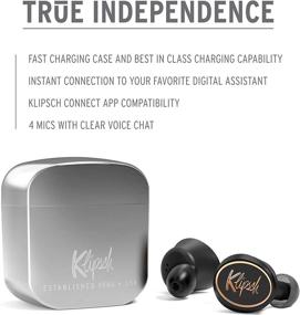 img 3 attached to 🎧 Серебристые беспроводные наушники Klipsch T5 True