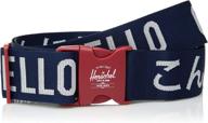 🛄 herschel supply co luggage strap logo