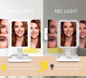 img 2 attached to Coololly Lighting Magnification Dimmable Portable