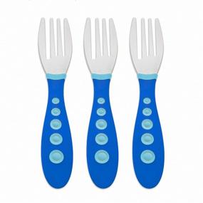 img 2 attached to 🍴 NUK First Essentials Kiddy Cutlery Forks: Perfect Utensils for Your Child's Beginning Feeding Journey