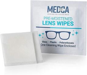 img 1 attached to 100 Pack of Individually Wrapped Lens and Glass Cleaning Wipes - Disposable and Portable Travel Cleaner for Glasses, Cameras, Cell Phones, Smartphones, and Tablets - Quick Drying, Streak-Free Results