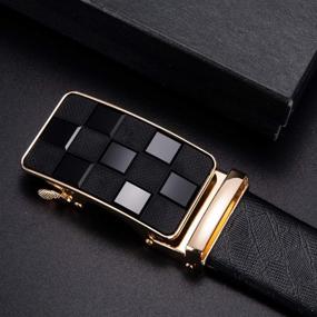 img 2 attached to 👔 Automatic Design Sliding Buckle for Men's Fashion Accessories