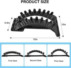 img 3 attached to 🏋️ Снимите напряжение спины с помощью массажера для растяжения спины - домашнего тренажера и средства для массажа глубоких тканей для расслабления мышц PSOAS