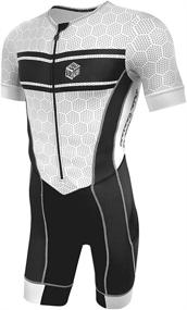 img 4 attached to Soto Forza Sleeved Triathlon Flisuit Sports & Fitness