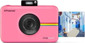 img 3 attached to PolaroidPortable Instant Print Digital Camera(Pink) With 2X3ʺ Premium Photo Paper 20-Pack