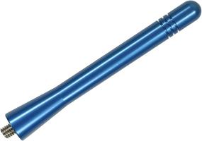 img 2 attached to AntennaMastsRus 4 Inch Blue Aluminum Antenna: Made In USA for Mazda 3 (2004-2018)