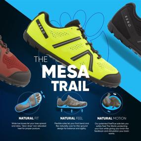 img 3 attached to Xero Shoes Mesa Trail Barefoot Inspired Men's Shoes and Athletic