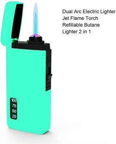 img 1 attached to Jnfire Luminous Rechargeable Windproof Refillable