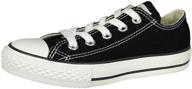 👦 converse boys' youths chuck taylor allstar ox black - 1 yth: classic style for young trendsetters logo