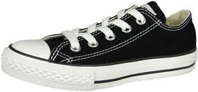 img 4 attached to 👦 Converse Boys' Youths Chuck Taylor Allstar Ox Black - 1 YTH: Classic Style for Young Trendsetters