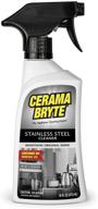 🔥 cerama bryte stainless steel polish spray, streak-free shine, clean and protect, high strength formula - 16 fl oz (1 pack) logo
