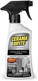 img 1 attached to 🔥 Cerama Bryte Stainless Steel Polish Spray, Streak-Free Shine, Clean and Protect, High Strength Formula - 16 Fl Oz (1 Pack)