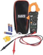 klein tools cl220 digital clamp meter - auto-ranging, 400 amp ac, ac/dc voltage, trms, resistance, continuity, ncvt detection, and temp logo