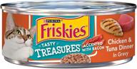 purina friskies treasures chicken dinner cats логотип