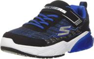 skechers kids thermoflux boys' shoes in little black logo