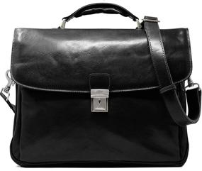 img 4 attached to Floto 0407 Firenze Laptop Briefcase Laptop Accessories