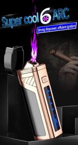 img 3 attached to 【WDMART】 Rechargeable Electric Plasma Lighters Household Supplies and Lighters & Matches