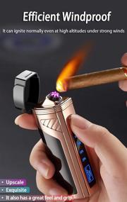 img 1 attached to 【WDMART】 Rechargeable Electric Plasma Lighters Household Supplies and Lighters & Matches