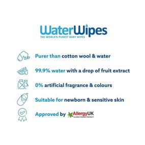 img 3 attached to 💧 WaterWipes Super Value Box - Pack of 12, Total 720 Wipes for Ultimate Convenience and Savings