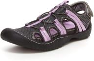 jbu by jambu women's water-ready thunder fisherman sandal logo