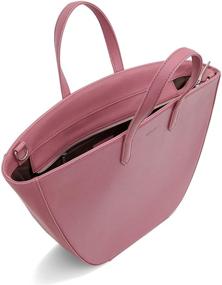 img 1 attached to Matt Nat Leef Tote Berry Women's Handbags & Wallets and Top-Handle Bags