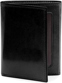 img 4 attached to 💼 Bosca Leather Double Trifold Wallet: Stylish Men's Accessory for Wallets, Card Cases & Money Organization