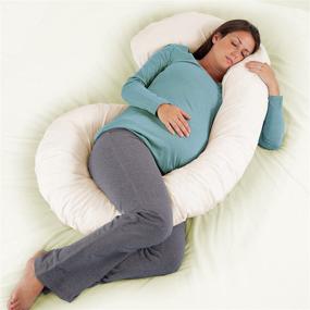 img 1 attached to 🛏️ Удобная подушка для тела ComfortFit с контурными формами