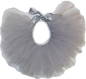 img 2 attached to Handcrafted Silver Grey Tulle Small