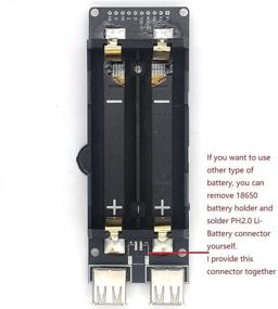 img 1 attached to 🔌 AURSINC Deauther Monster V5 ESP8266: Плата разработчика с OLED-дисплеем, системой зарядки 18650 и 3-позиционным моментальным переключателем