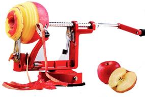 img 3 attached to 🍏 MingTao Apple/Potato Peeler Corer: Durable Heavy Duty Die Cast Magnesium Alloy Multifunction Peelers