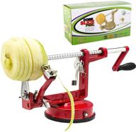 🍏 mingtao apple/potato peeler corer: durable heavy duty die cast magnesium alloy multifunction peelers logo