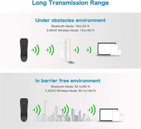 img 1 attached to 🔍 NETUM Bluetooth Barcode Scanner: Compatible with Wireless 2.4G, Bluetooth, and Wired Connection. Connects with Smartphones, Tablets, PCs. Laser Bar Code Reader for Windows, Mac, Android, iOS.