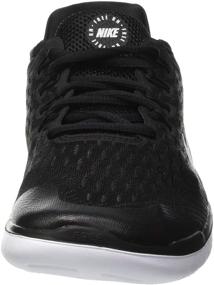 img 3 attached to NIKE Boys Running Black White