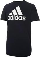 футболка adidas aeroready performance x large для активного образа жизни мальчиков логотип