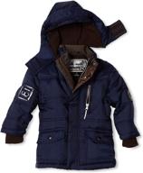 rothschild little solid puffer jacket boys' clothing and jackets & coats logo