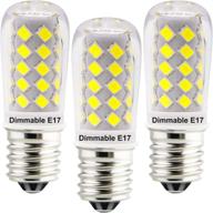 e17 dimmable led microwave light bulb: ideal 40w incandescent replacement for stove and refrigerator logo