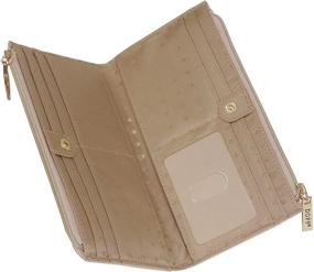 img 1 attached to Stylish and Organized: Buxton Dopp Cosmopolitan Wallet in Black for Women