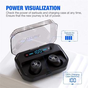 img 3 attached to Otium Bluetooth Headphones Intelligence Waterproof