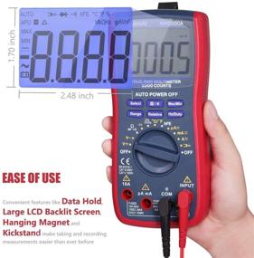 img 2 attached to AstroAI Digital Multimeter TRMS 6000 Counts Volt Meter - Ultimate Electrical Testing Tool for Voltage, Current, Resistance, and More (Renewed)