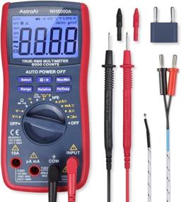 img 4 attached to AstroAI Digital Multimeter TRMS 6000 Counts Volt Meter - Ultimate Electrical Testing Tool for Voltage, Current, Resistance, and More (Renewed)